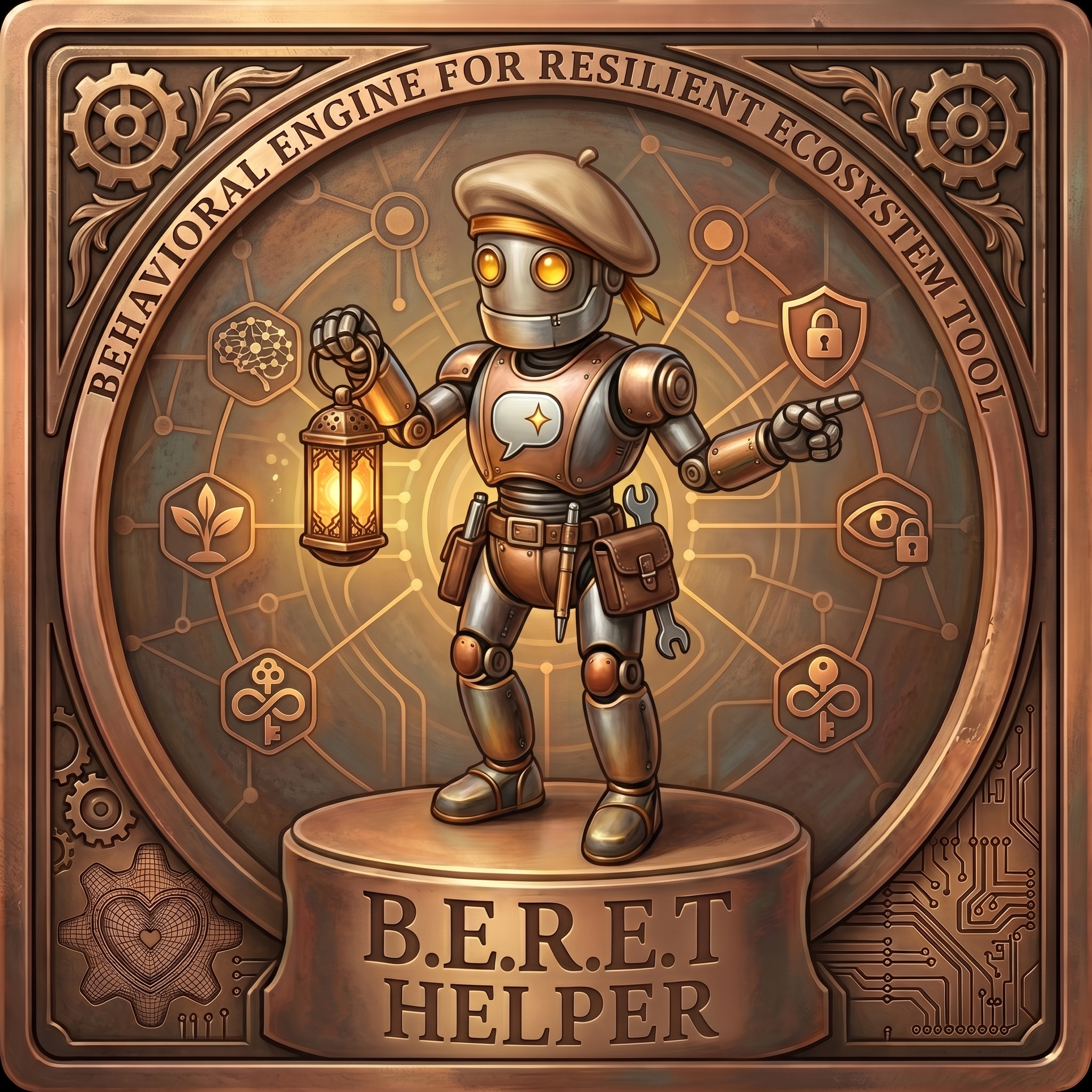 B.E.R.E.T. HELPER logo