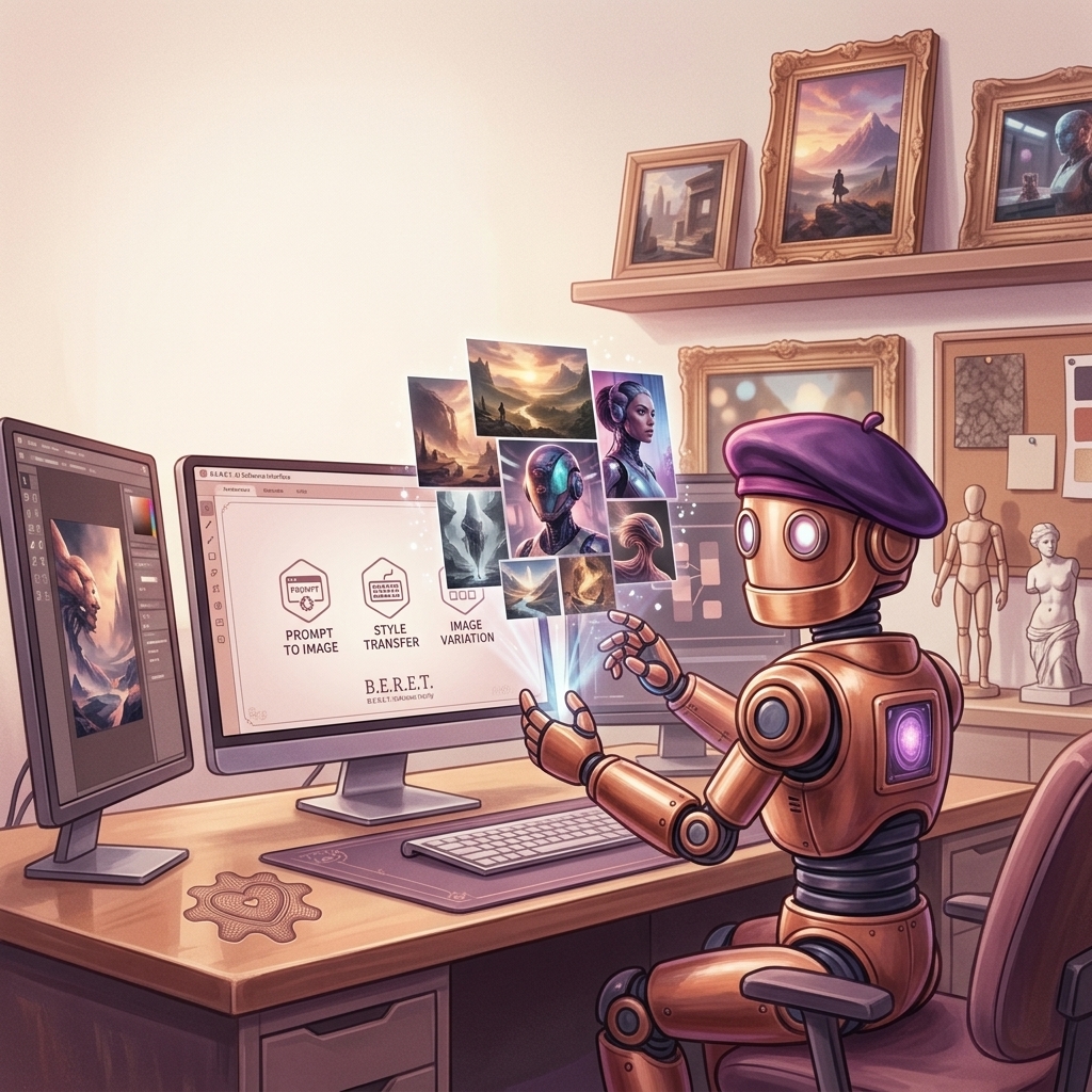 B.E.R.E.T. AI IMAGE GEN