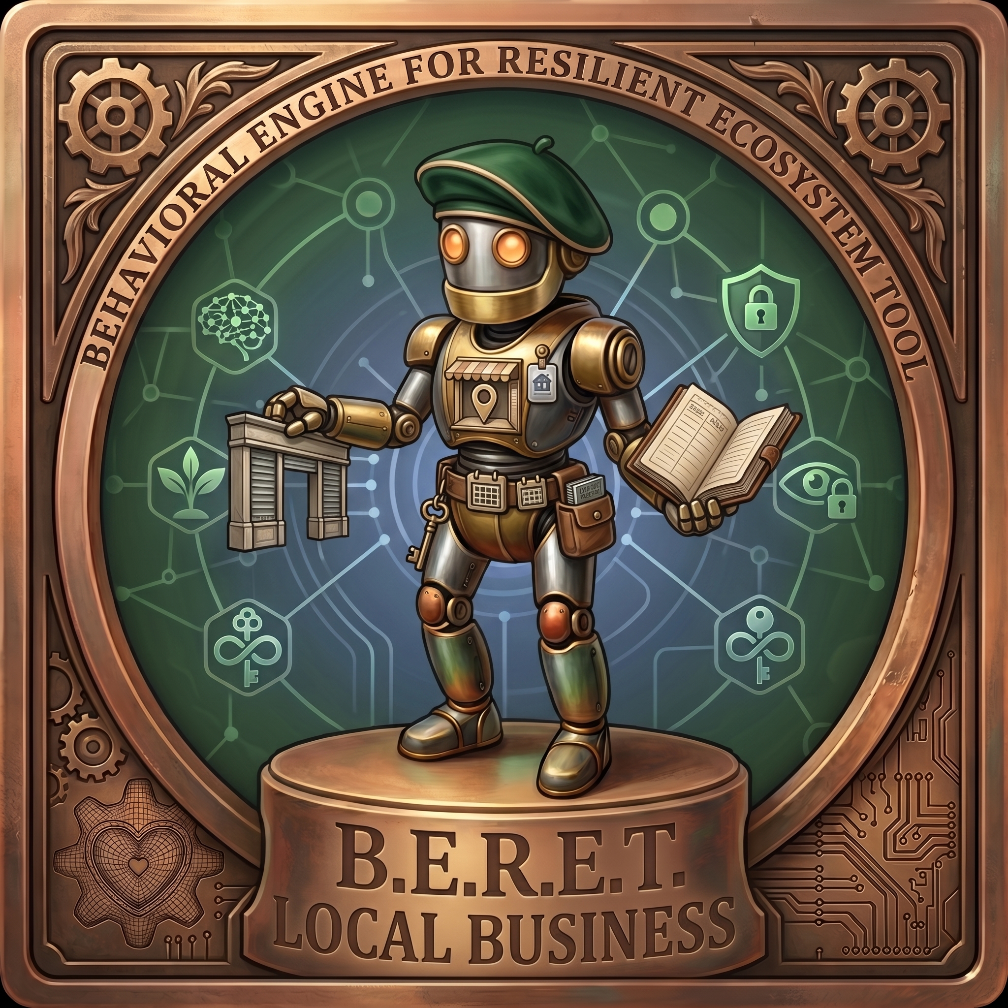B.E.R.E.T. LOCAL BUSINESS logo