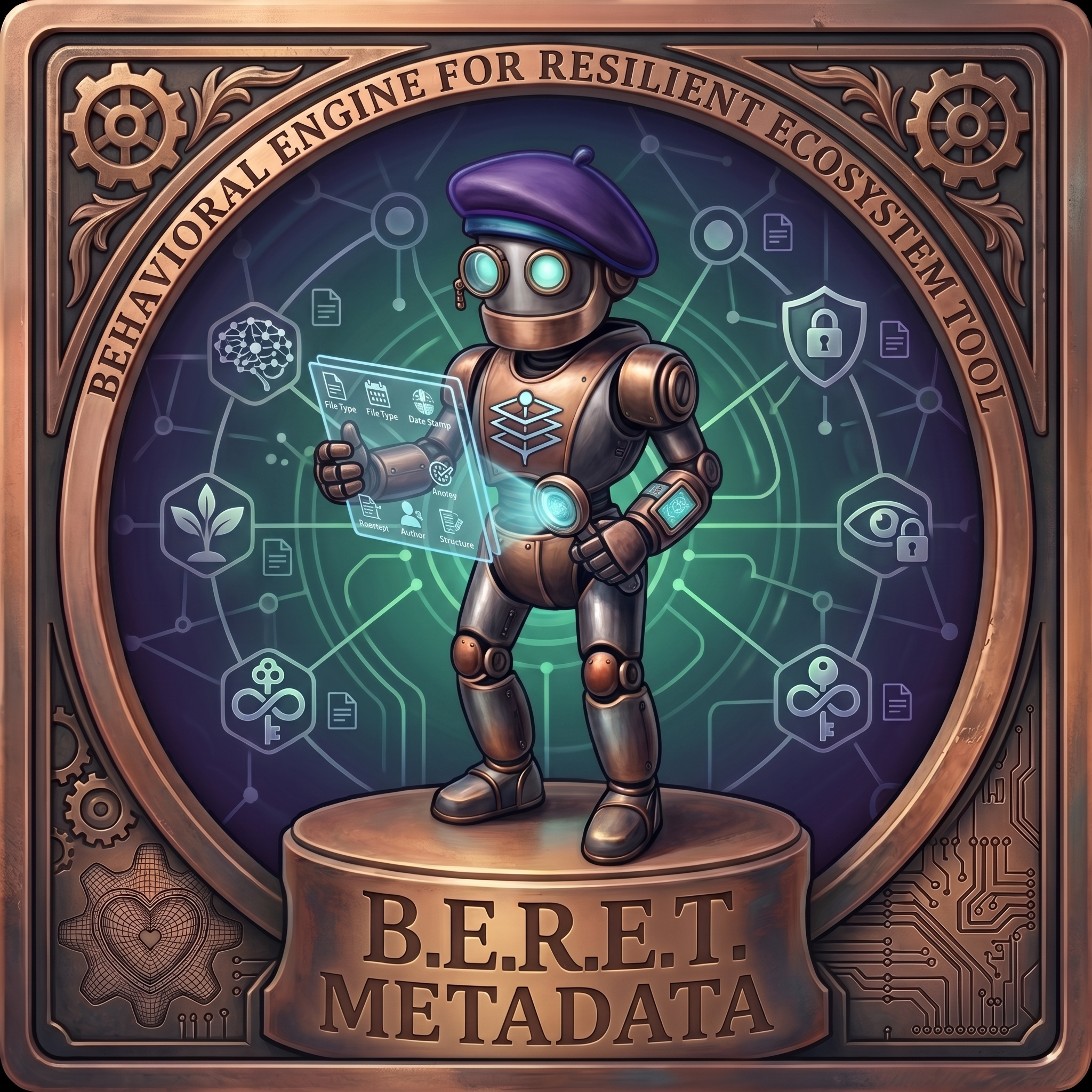 B.E.R.E.T. METADATA logo