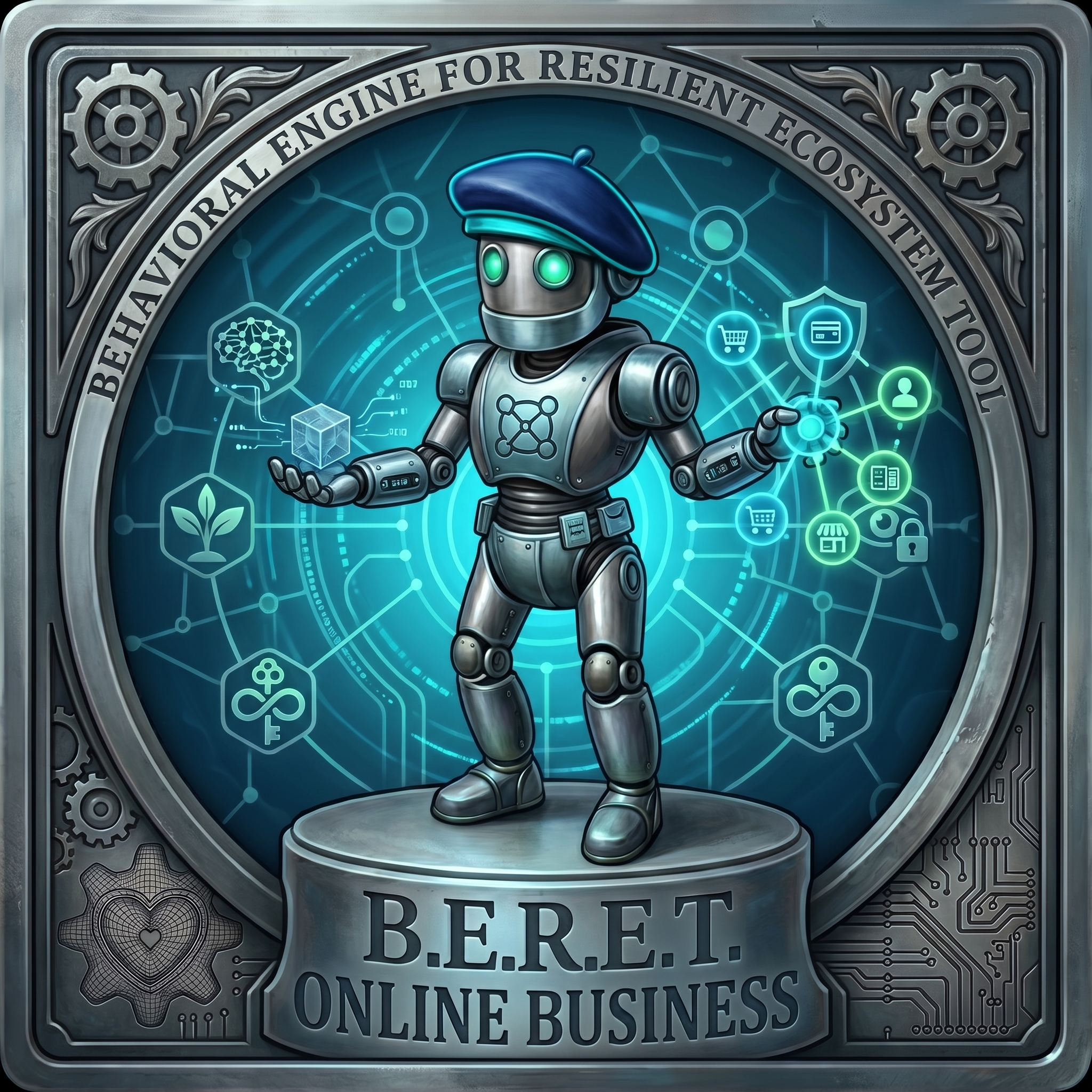 B.E.R.E.T. ONLINE BUSINESS logo