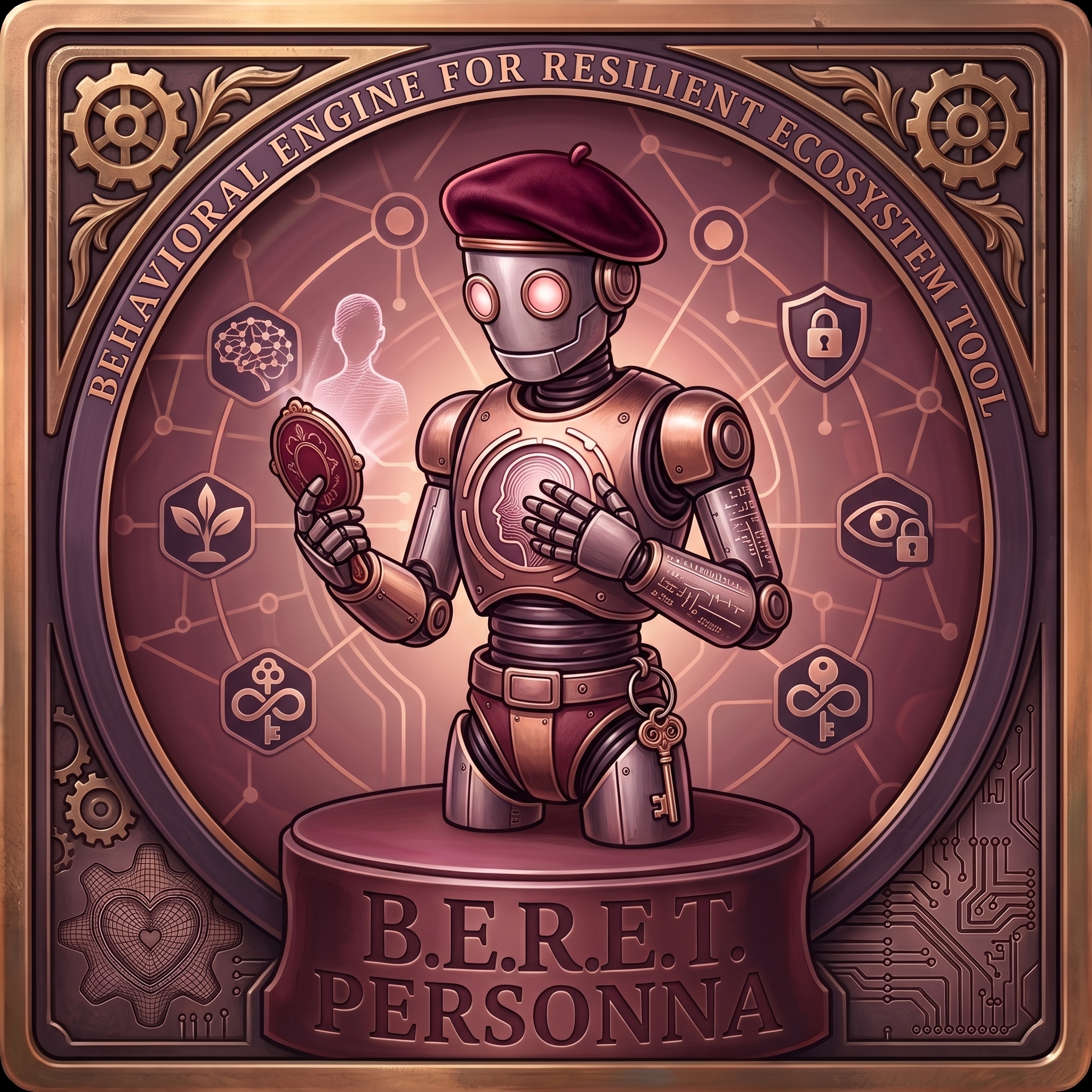 B.E.R.E.T. PERSONNA logo